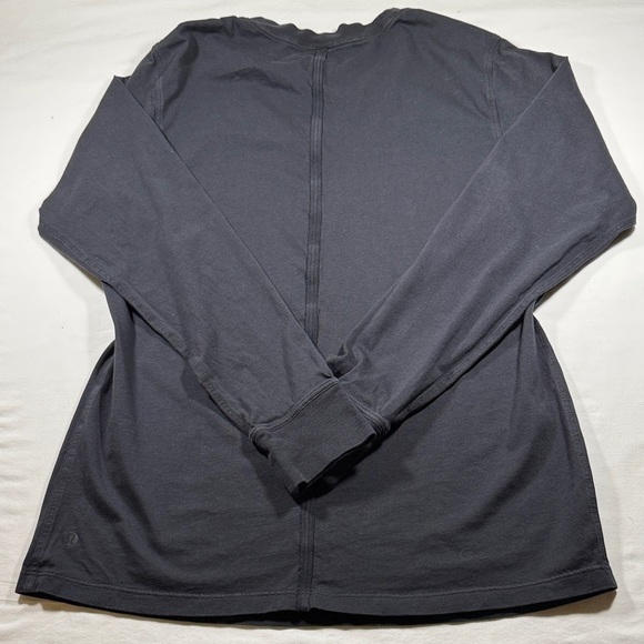 lululemon athletica Tops - Lululemon Athletica Dark Gray Long Sleeve Shirt